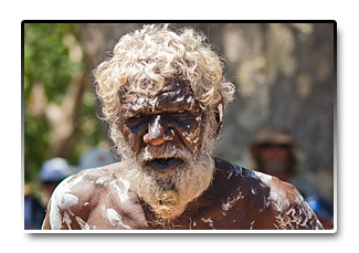 Austrálie - Aboriginský muž