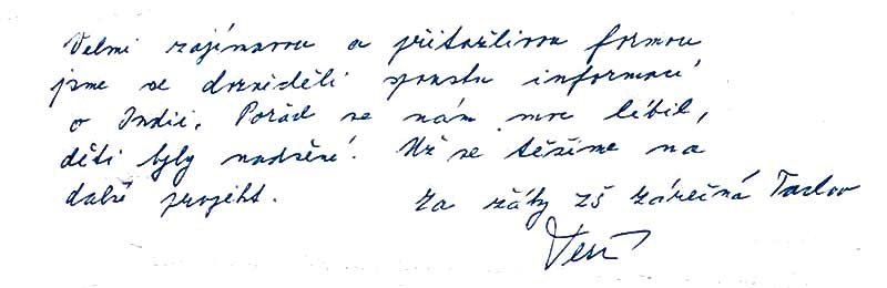 Velmi zajímavou a přitažlivou formou, jsme se dozvěděli spoustu informací o Indii. Pořad se nám moc líbil, děti byly nadšené. Už se těšíme na další projekt. 