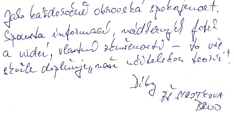 Jako každoročně obrovská spokojenost. Spousta informací, nádherných fotek a videí, vlastní zkušenosti - to vše skvěle doplňuje naši učitelskou teorii! <br>
Díky 