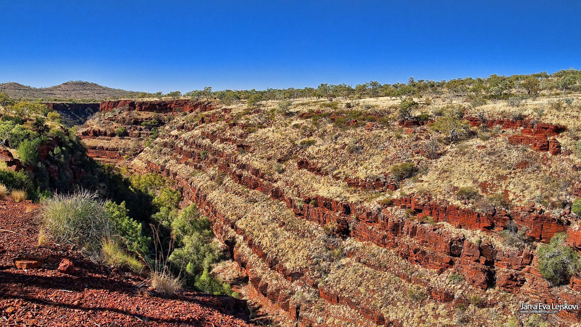 Tapeta na plochu, Austrálie - Národní park Karijini