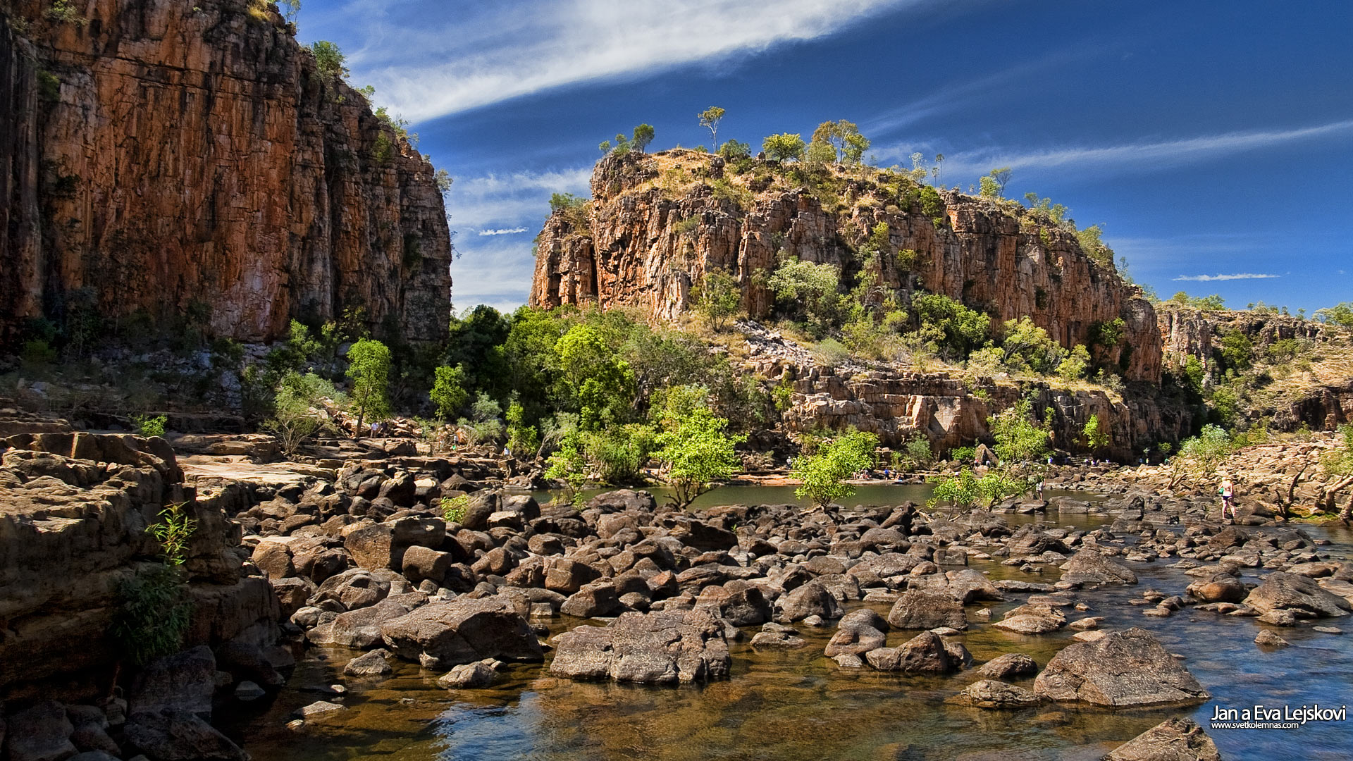 Tapeta na plochu, Austrálie - Národní Park Katherine Gorge