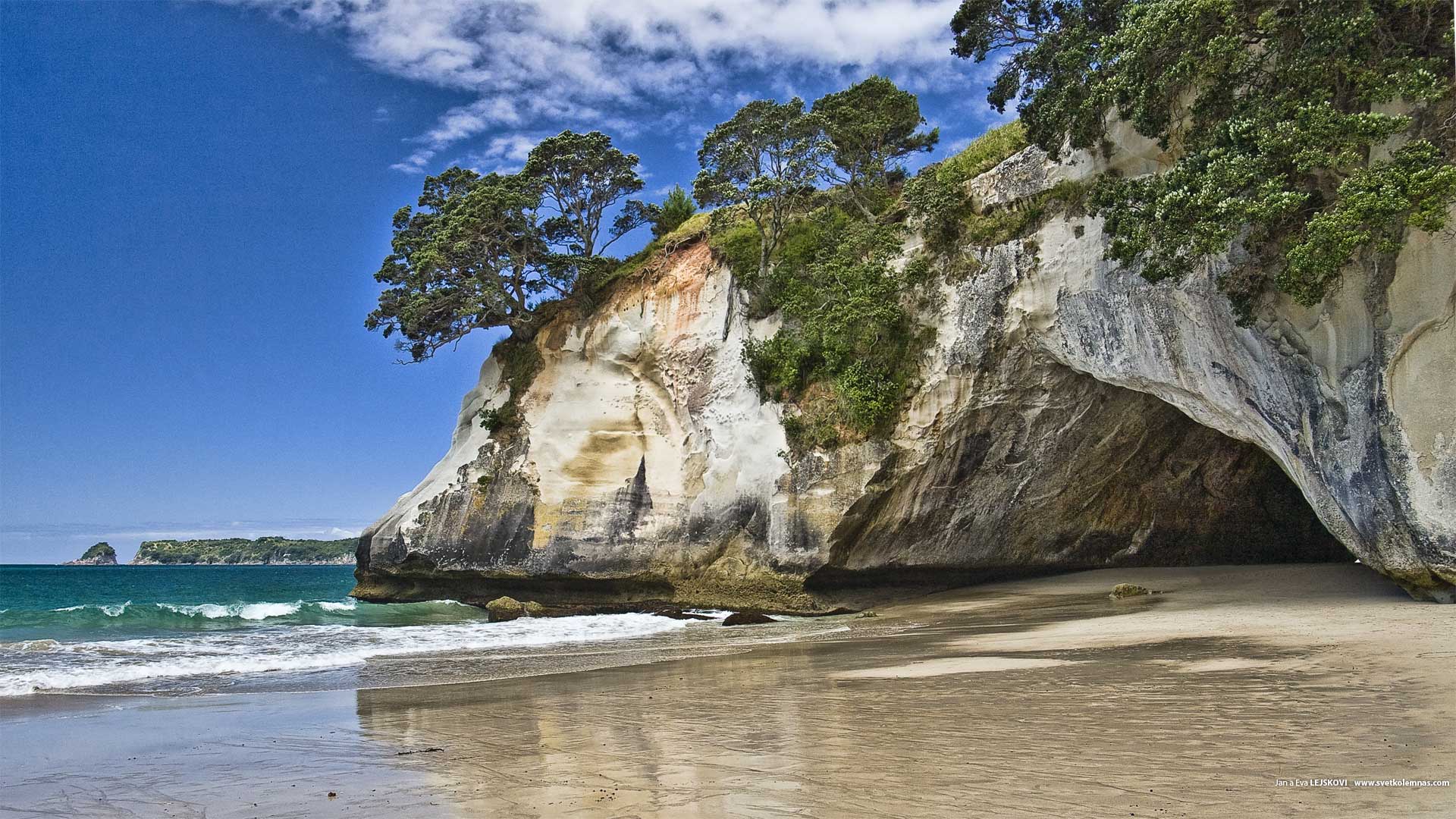 Nový Zéland, Cathedral Cove